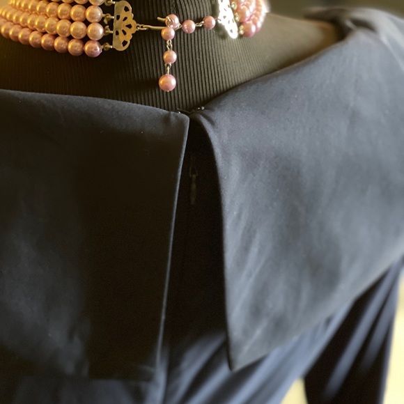 Navy formal dress sz 10 - Picture 6 of 12